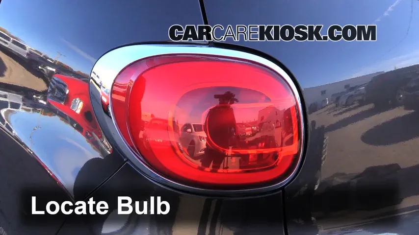 2014 Fiat 500L 1.4L 4 Cyl. Turbo Lights Turn Signal - Rear (replace bulb)